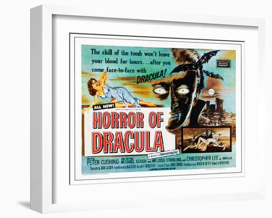 Horror of Dracula, 1958-null-Framed Photo