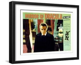 Horror of Dracula, Christopher Lee, 1958-null-Framed Photo