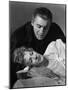 Horror Of Dracula, Melissa Stribling, Christopher Lee, 1958-null-Mounted Photo