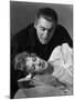 Horror Of Dracula, Melissa Stribling, Christopher Lee, 1958-null-Mounted Photo