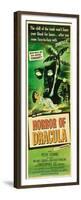 Horror of Dracula, Melissa Stribling, Christopher Lee, 1958-null-Framed Premium Giclee Print