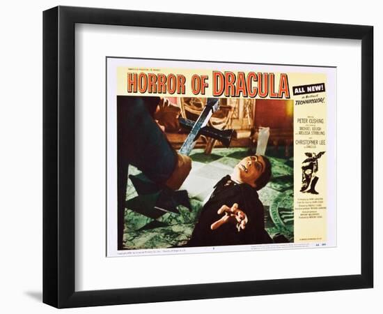 Horror of Dracula-null-Framed Art Print