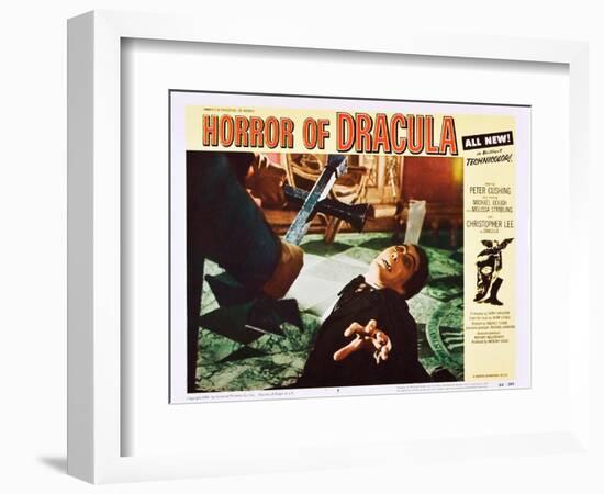 Horror of Dracula-null-Framed Art Print