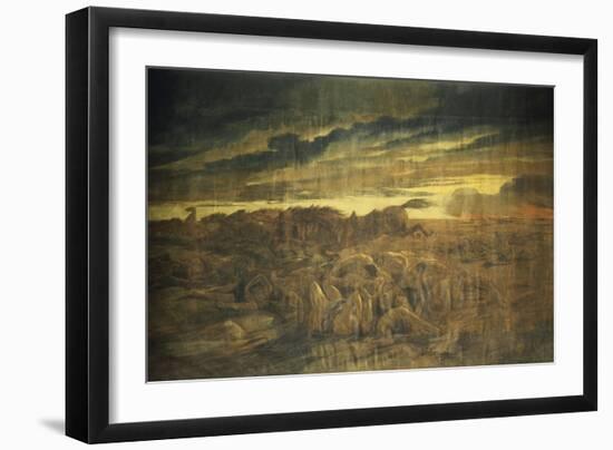 Horrors of War, 1894-Gaetano Previati-Framed Giclee Print