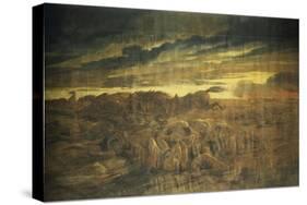 Horrors of War, 1894-Gaetano Previati-Stretched Canvas
