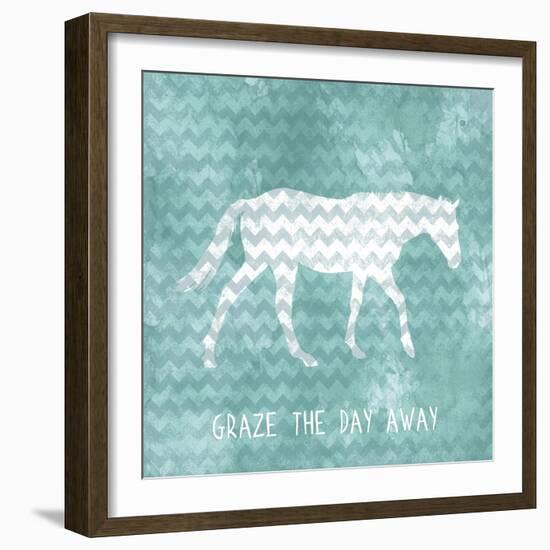 Horse 1-Erin Clark-Framed Giclee Print