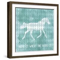 Horse 2-Erin Clark-Framed Giclee Print