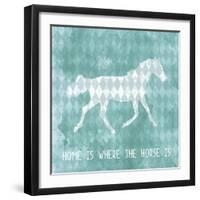 Horse 2-Erin Clark-Framed Giclee Print