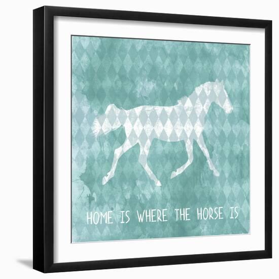 Horse 2-Erin Clark-Framed Giclee Print
