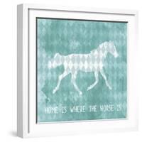 Horse 2-Erin Clark-Framed Giclee Print