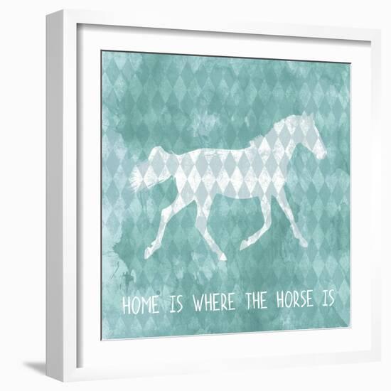 Horse 2-Erin Clark-Framed Giclee Print