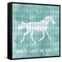 Horse 2-Erin Clark-Framed Stretched Canvas