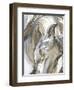 Horse Abstraction I-null-Framed Art Print