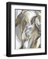 Horse Abstraction I-null-Framed Art Print