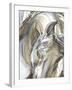 Horse Abstraction I-null-Framed Premium Giclee Print