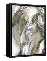 Horse Abstraction I-null-Framed Stretched Canvas