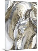 Horse Abstraction I-null-Mounted Art Print