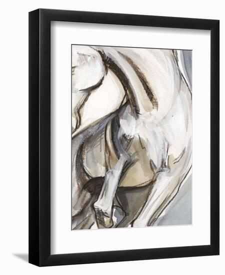 Horse Abstraction II-null-Framed Art Print