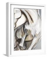 Horse Abstraction II-null-Framed Art Print