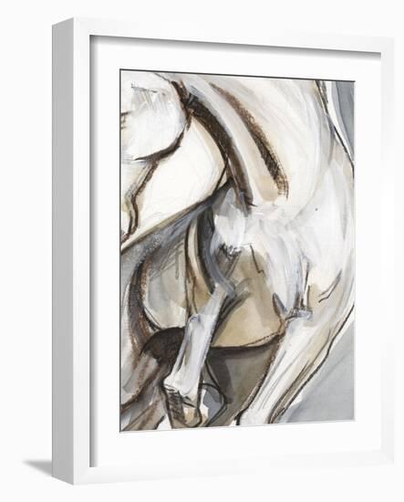 Horse Abstraction II-null-Framed Art Print