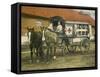 Horse Ambulance at Beverloo Training Camp, Belgium-null-Framed Stretched Canvas