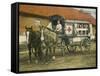 Horse Ambulance at Beverloo Training Camp, Belgium-null-Framed Stretched Canvas