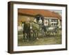 Horse Ambulance at Beverloo Training Camp, Belgium-null-Framed Photographic Print