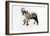 Horse and Attendant, C1511-Henry Shaw-Framed Giclee Print