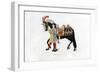 Horse and Attendant, C1511-Henry Shaw-Framed Giclee Print