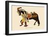 Horse and Attendant-H. Shaw-Framed Art Print