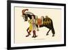 Horse and Attendant-H. Shaw-Framed Art Print