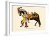 Horse and Attendant-H. Shaw-Framed Art Print