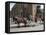 Horse and Carriage in Main Market Square, Old Town District, Krakow, Poland-R H Productions-Framed Stretched Canvas