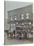 Horse and Cart with Sacks of Vegetables, Bow, London, 1900-null-Stretched Canvas