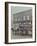 Horse and Cart with Sacks of Vegetables, Bow, London, 1900-null-Framed Photographic Print