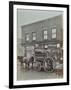 Horse and Cart with Sacks of Vegetables, Bow, London, 1900-null-Framed Photographic Print