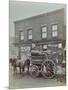 Horse and Cart with Sacks of Vegetables, Bow, London, 1900-null-Mounted Photographic Print