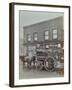 Horse and Cart with Sacks of Vegetables, Bow, London, 1900-null-Framed Photographic Print