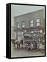 Horse and Cart with Sacks of Vegetables, Bow, London, 1900-null-Framed Stretched Canvas