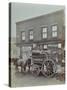 Horse and Cart with Sacks of Vegetables, Bow, London, 1900-null-Stretched Canvas