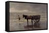 Horse and Cart-Anton Mauve-Framed Stretched Canvas