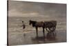 Horse and Cart-Anton Mauve-Stretched Canvas