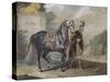 Horse and Horseman of Imperial Stables-null-Stretched Canvas