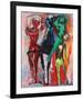 Horse and Jugglers-Marino Marini-Framed Collectable Print