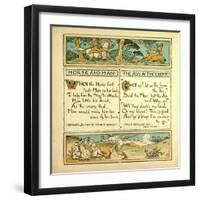 Horse and Man the Ass and the Enemy-null-Framed Giclee Print