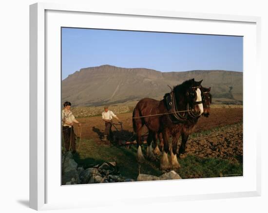 Horse and Plough, County Sligo, Connacht, Eire (Republic of Ireland)-Christina Gascoigne-Framed Photographic Print