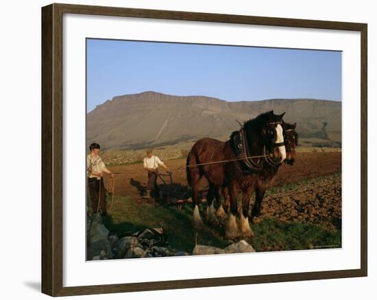 Horse and Plough, County Sligo, Connacht, Eire (Republic of Ireland)-Christina Gascoigne-Framed Photographic Print