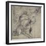 Horse and Rider Falling, C. 1537-Titian (Tiziano Vecelli)-Framed Giclee Print