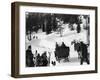 Horse and Sleigh-null-Framed Photographic Print