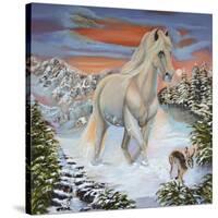 Horse and the Hare-Sue Clyne-Stretched Canvas